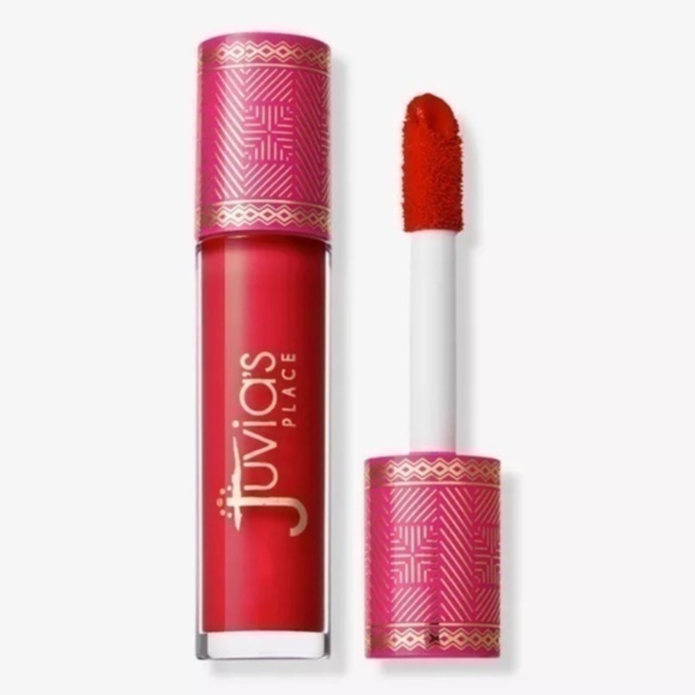Juvia's Place Long Lasting Hydrating The Reds & Berries Gloss Glass in Ruby Rose